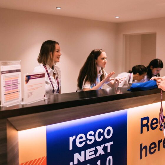 Reception at resco.NEXT 2019 Rome